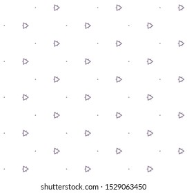 Seamless vector pattern. Background texture in geometric ornamental style.