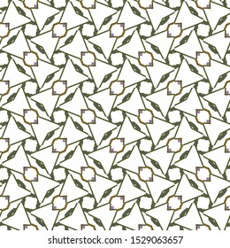 Seamless vector pattern. Background texture in geometric ornamental style.