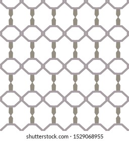 Seamless vector pattern. Background texture in geometric ornamental style.