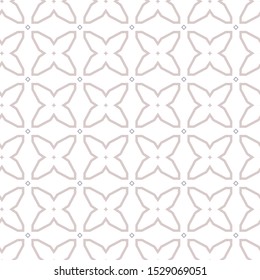 Seamless vector pattern. Background texture in geometric ornamental style.
