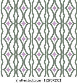Seamless vector pattern. Background texture in geometric ornamental style.