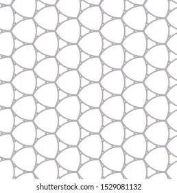 Seamless vector pattern. Background texture in geometric ornamental style.