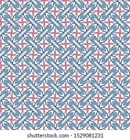 Seamless vector pattern. Background texture in geometric ornamental style.