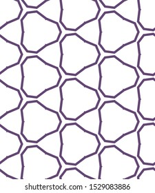 Seamless vector pattern. Background texture in geometric ornamental style.