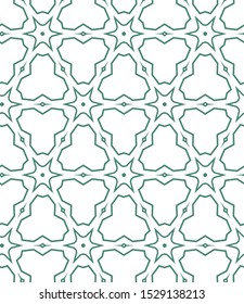 Seamless vector pattern. Background texture in geometric ornamental style.