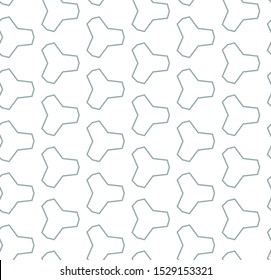 Seamless vector pattern. Background texture in geometric ornamental style.