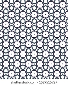 Seamless vector pattern. Background texture in geometric ornamental style.