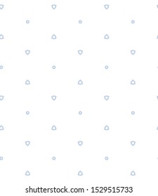 Seamless vector pattern. Background texture in geometric ornamental style.