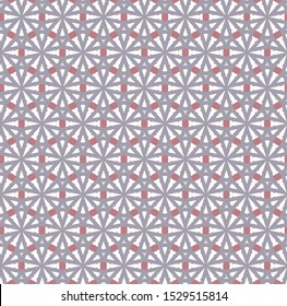 Seamless vector pattern. Background texture in geometric ornamental style.