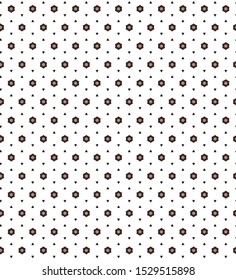 Seamless vector pattern. Background texture in geometric ornamental style.