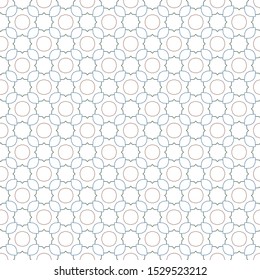 Seamless vector pattern. Background texture in geometric ornamental style.