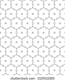 Seamless vector pattern. Background texture in geometric ornamental style.