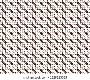 Seamless vector pattern. Background texture in geometric ornamental style.