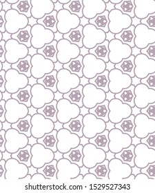 Seamless vector pattern. Background texture in geometric ornamental style.