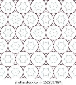 Seamless vector pattern. Background texture in geometric ornamental style.