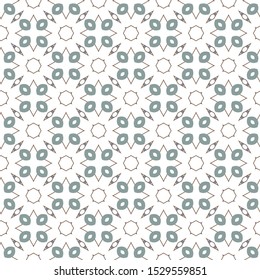 Seamless vector pattern. Background texture in geometric ornamental style.