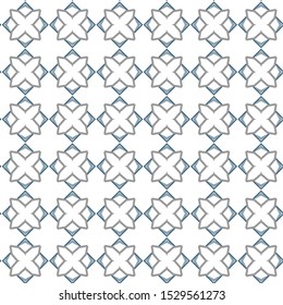 Seamless vector pattern. Background texture in geometric ornamental style.