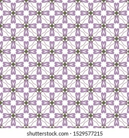 Seamless vector pattern. Background texture in geometric ornamental style.