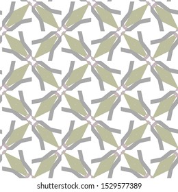 Seamless vector pattern. Background texture in geometric ornamental style.