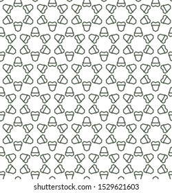 Seamless vector pattern. Background texture in geometric ornamental style.