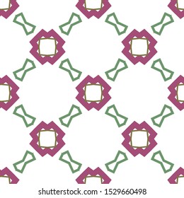 Seamless vector pattern. Background texture in geometric ornamental style.