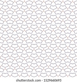Seamless vector pattern. Background texture in geometric ornamental style.