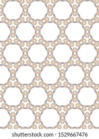Seamless vector pattern. Background texture in geometric ornamental style.