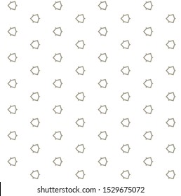 Seamless vector pattern. Background texture in geometric ornamental style.