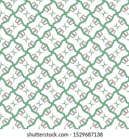 Seamless vector pattern. Background texture in geometric ornamental style.