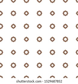 Seamless vector pattern. Background texture in geometric ornamental style.