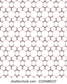 Seamless vector pattern. Background texture in geometric ornamental style.