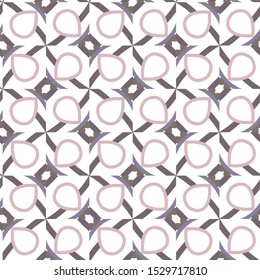 Seamless vector pattern. Background texture in geometric ornamental style.