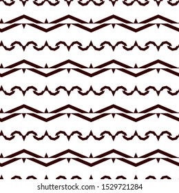 Seamless vector pattern. Background texture in geometric ornamental style.