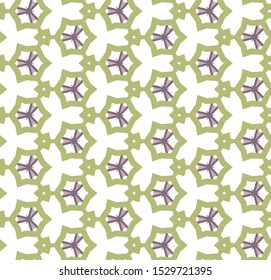 Seamless vector pattern. Background texture in geometric ornamental style.