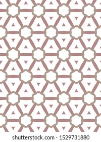 Seamless vector pattern. Background texture in geometric ornamental style.