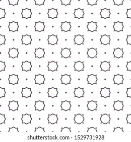 Seamless vector pattern. Background texture in geometric ornamental style.