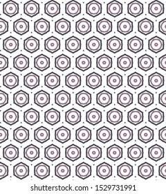 Seamless vector pattern. Background texture in geometric ornamental style.