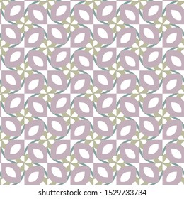 Seamless vector pattern. Background texture in geometric ornamental style.