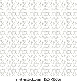 Seamless vector pattern. Background texture in geometric ornamental style.