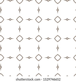 Seamless vector pattern. Background texture in geometric ornamental style.