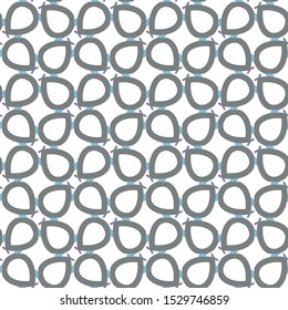 Seamless vector pattern. Background texture in geometric ornamental style.
