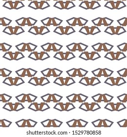 Seamless vector pattern. Background texture in geometric ornamental style.