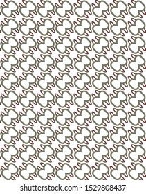 Seamless vector pattern. Background texture in geometric ornamental style.