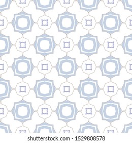 Seamless vector pattern. Background texture in geometric ornamental style.