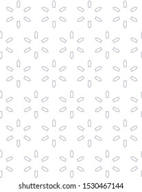 Seamless vector pattern. Background texture in geometric ornamental style.