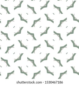 Seamless vector pattern. Background texture in geometric ornamental style.