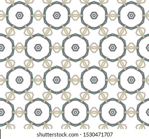 Seamless vector pattern. Background texture in geometric ornamental style.