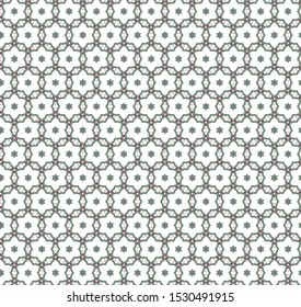 Seamless vector pattern. Background texture in geometric ornamental style.