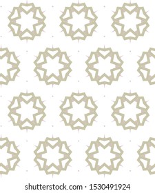 Seamless vector pattern. Background texture in geometric ornamental style.