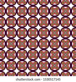 Seamless vector pattern. Background texture in geometric ornamental style.